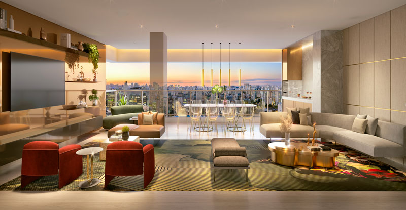 Decorado 174m²